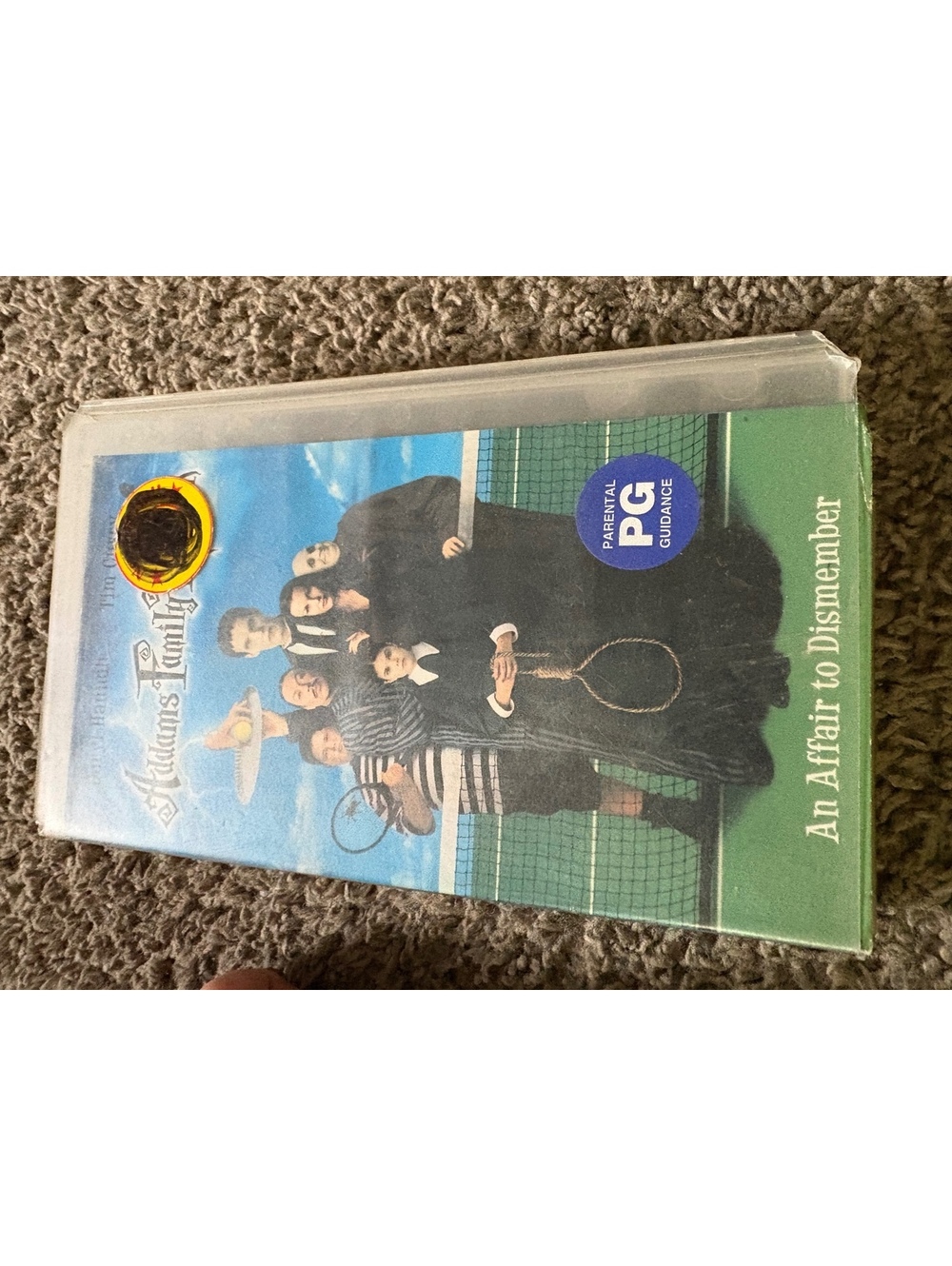 Addams Family Reunion VHS Tape UK PAL Clamshell An Affair to Dismember Rare 1998